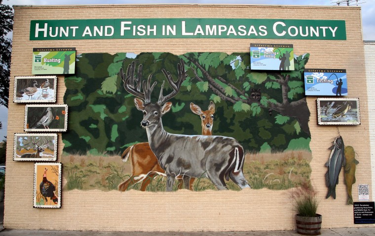 Sixth Lampasas Mural Unveiled